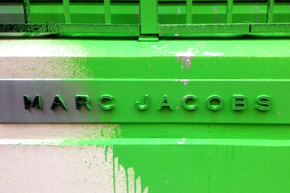 Marc Jacobs Paris store tagged by Kidult 